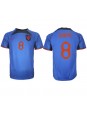 Nederländerna Cody Gakpo #8 Replika Borta Kläder VM 2022 Kortärmad